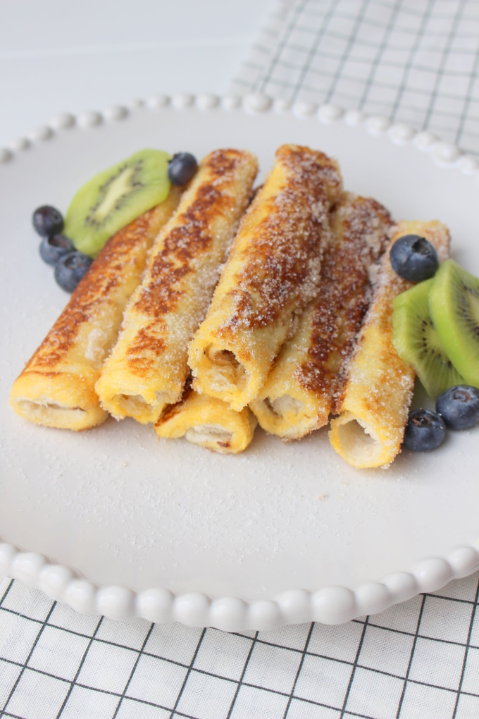 French Toast Rolls Rezept in 2 Schritten