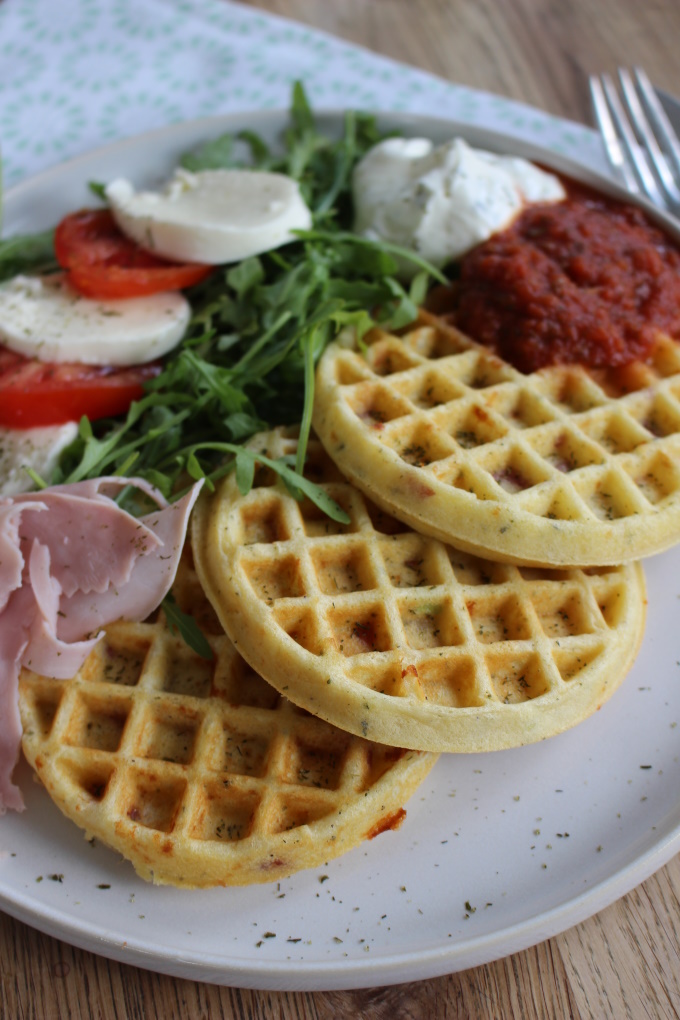 Pizza-Waffeln