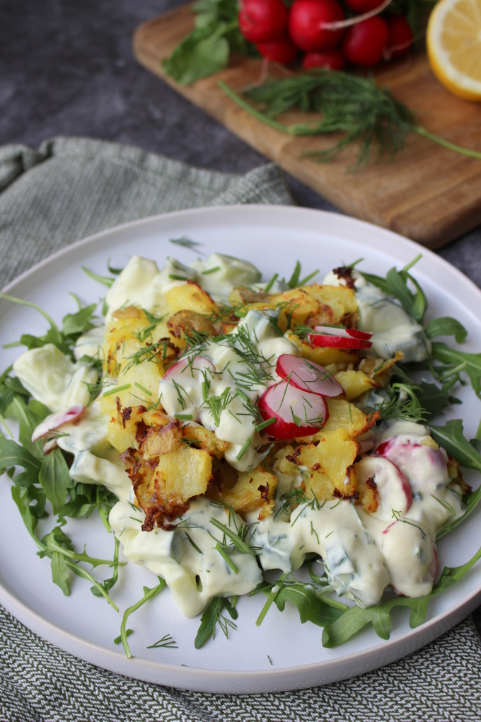 Smashed Potato Salat