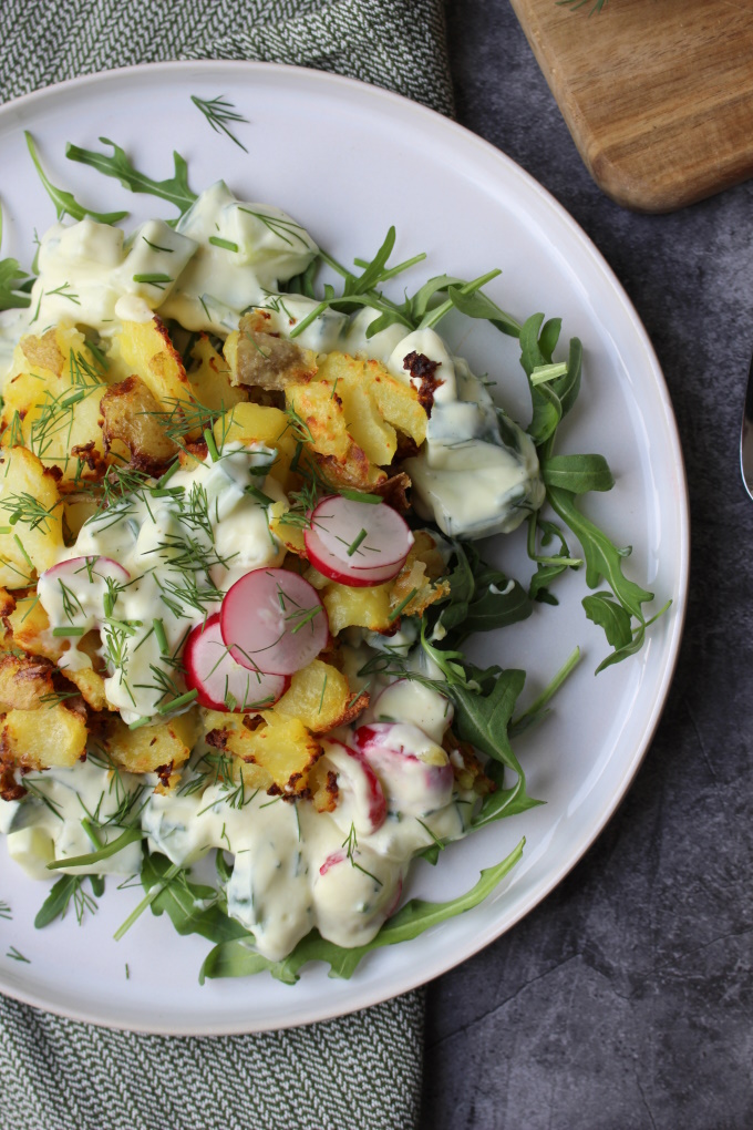 Smashed Potato Salat