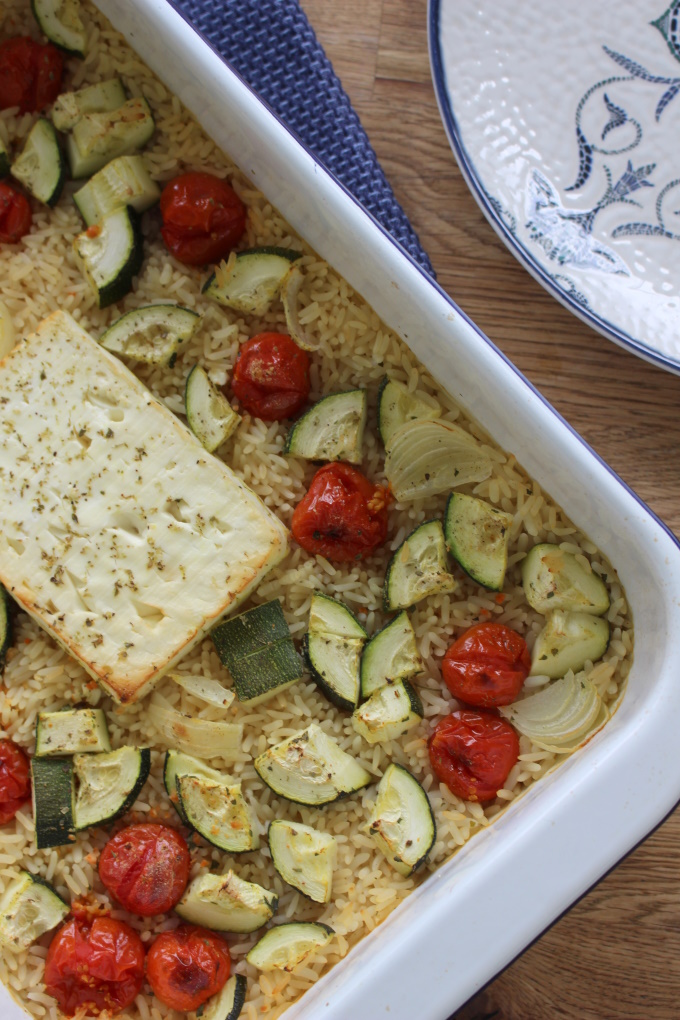Baked Feta Reis