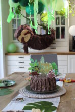 Cheereveal 25-teiliges Faultier-Deko-Set – Für Kuchen, Cupcakes & Mottopartys