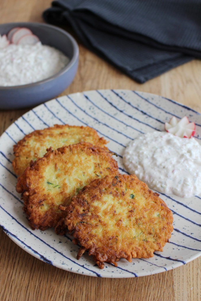 Kartoffel-Zucchini-Puffer