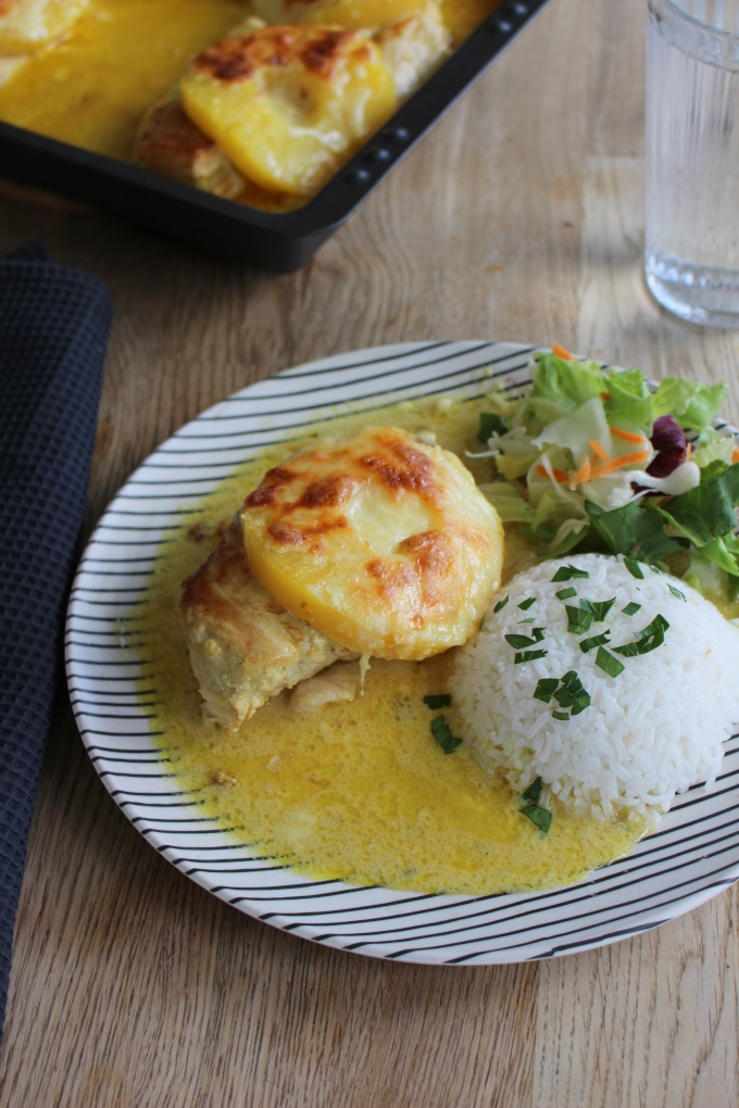 Hawaii-Chicken aus dem Ofen