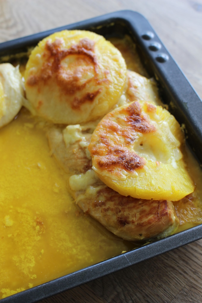 Hawaii-Chicken aus dem Ofen