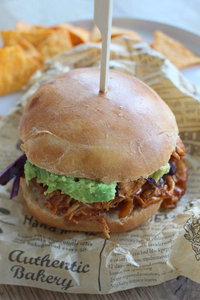 Pulled Chicken Burger